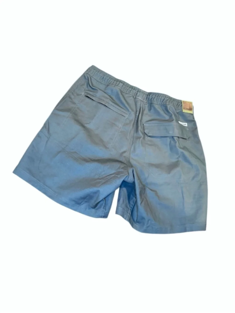 Men's LIVSN Green Flat Front holler Shorts L